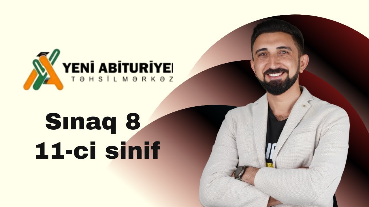 1 fevral Yeni Abituriyent sınağı  11-ci sinif fizika suallarının izahı. 01.02.2026