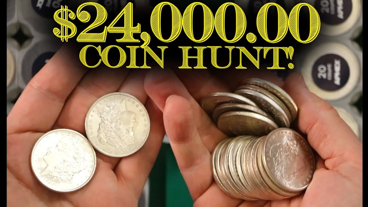 $24,000 Silver Dollar Hunt! Searching a Morgan Monster Box for Rare VAMs