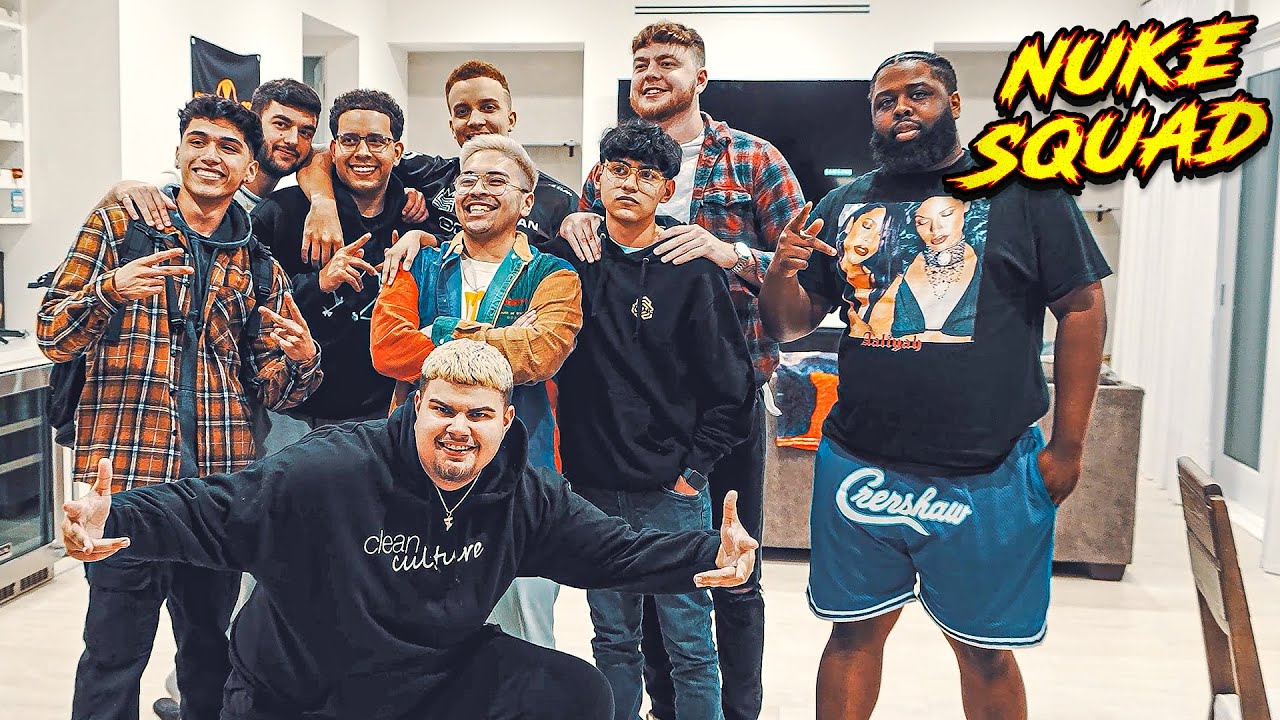 Baka Bros Visit FaZe Nuke Squad House! ☢
