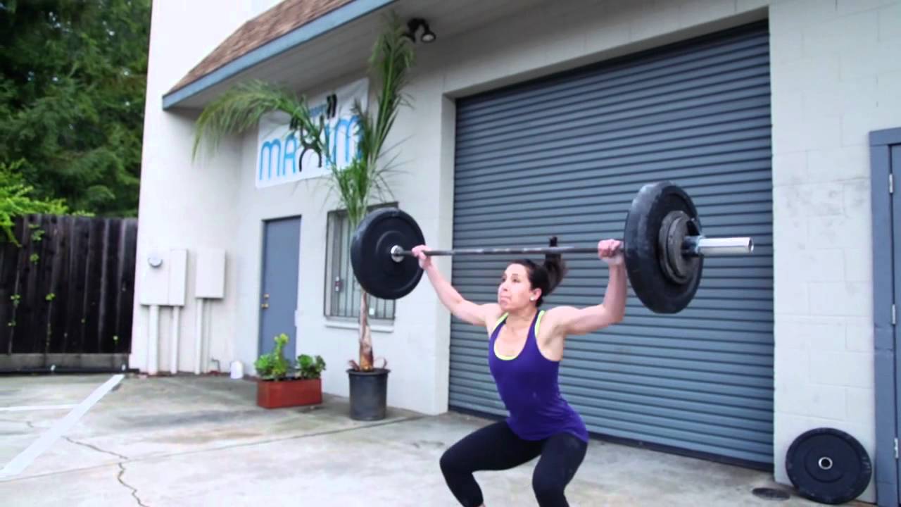 CrossFit - WOD 120413 Demo with Natalie Burgener