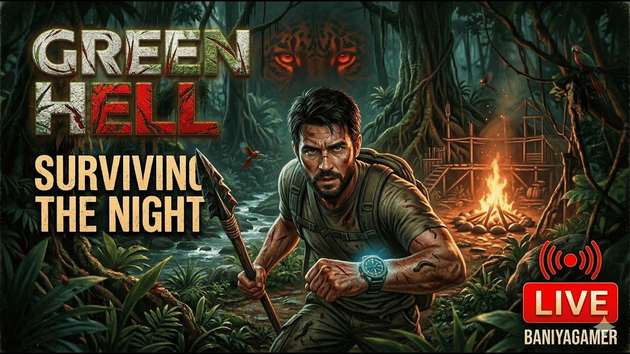 This Game is Pure Nightmare Fuel... 💀 | Green Hell Live
