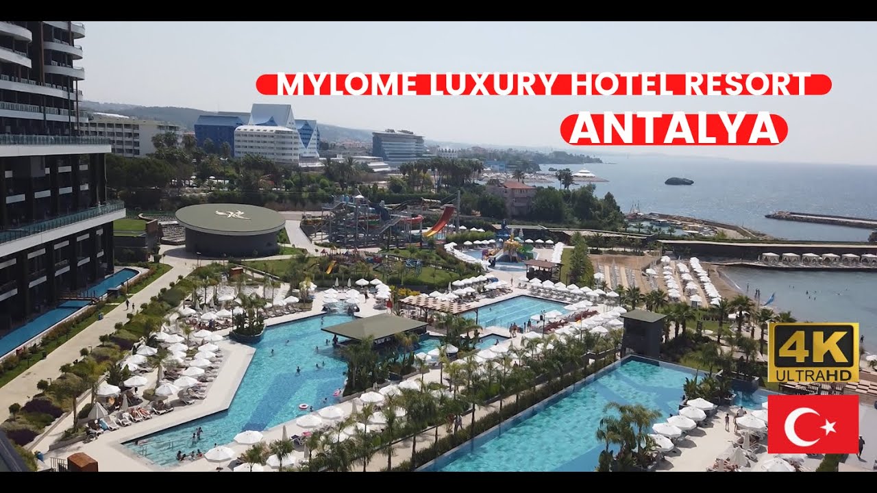 Antalya MYLOME LUXURY HOTEL RESORT Alanya Walking Tour 4K | June 2022 |