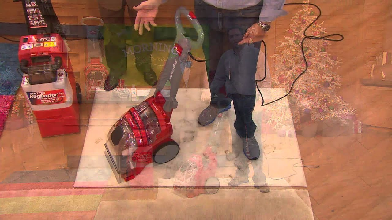 Rug Doctor Deep Carpet and Upholstery Cleaning System with Alan Rosen