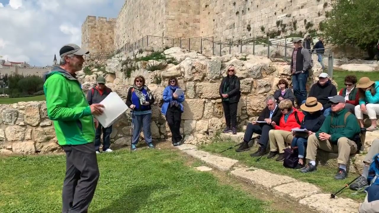 !Holy Land 2019 - Dr. Jack Beck - Jerusalem - Gabbatha - Stone Pavement