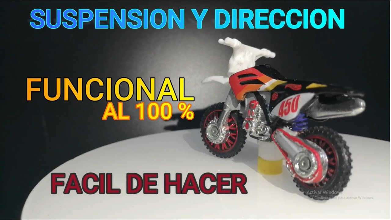 suspension y direccion custom hot wheels