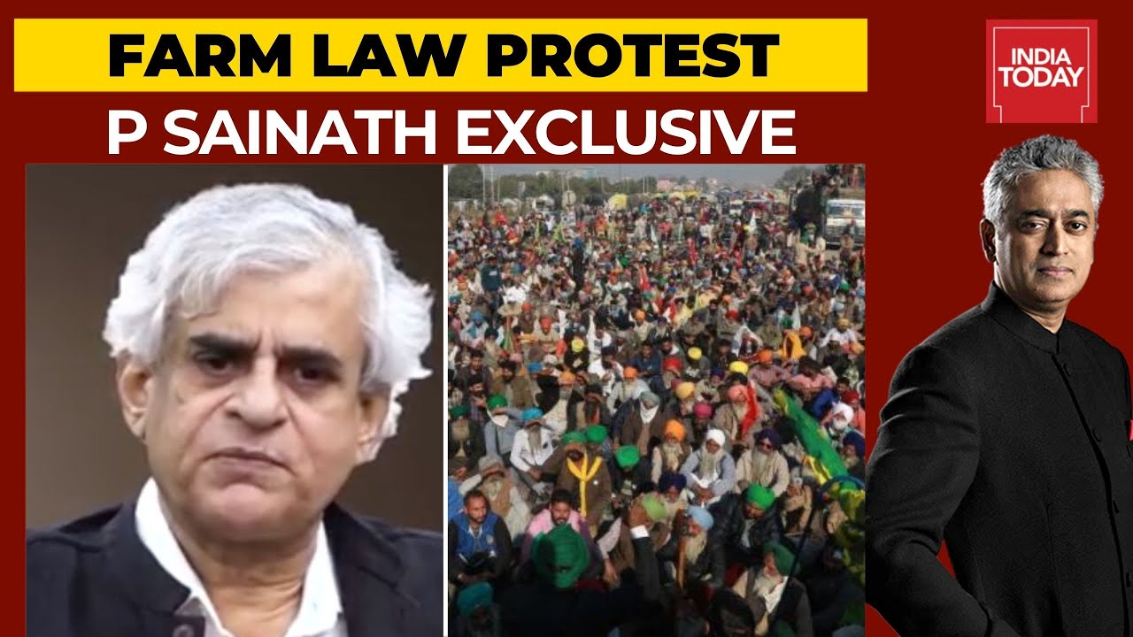 P Sainath Exclusive On Farm Laws & PM Modi's Farmer Outreach | News Today With Rajdeep