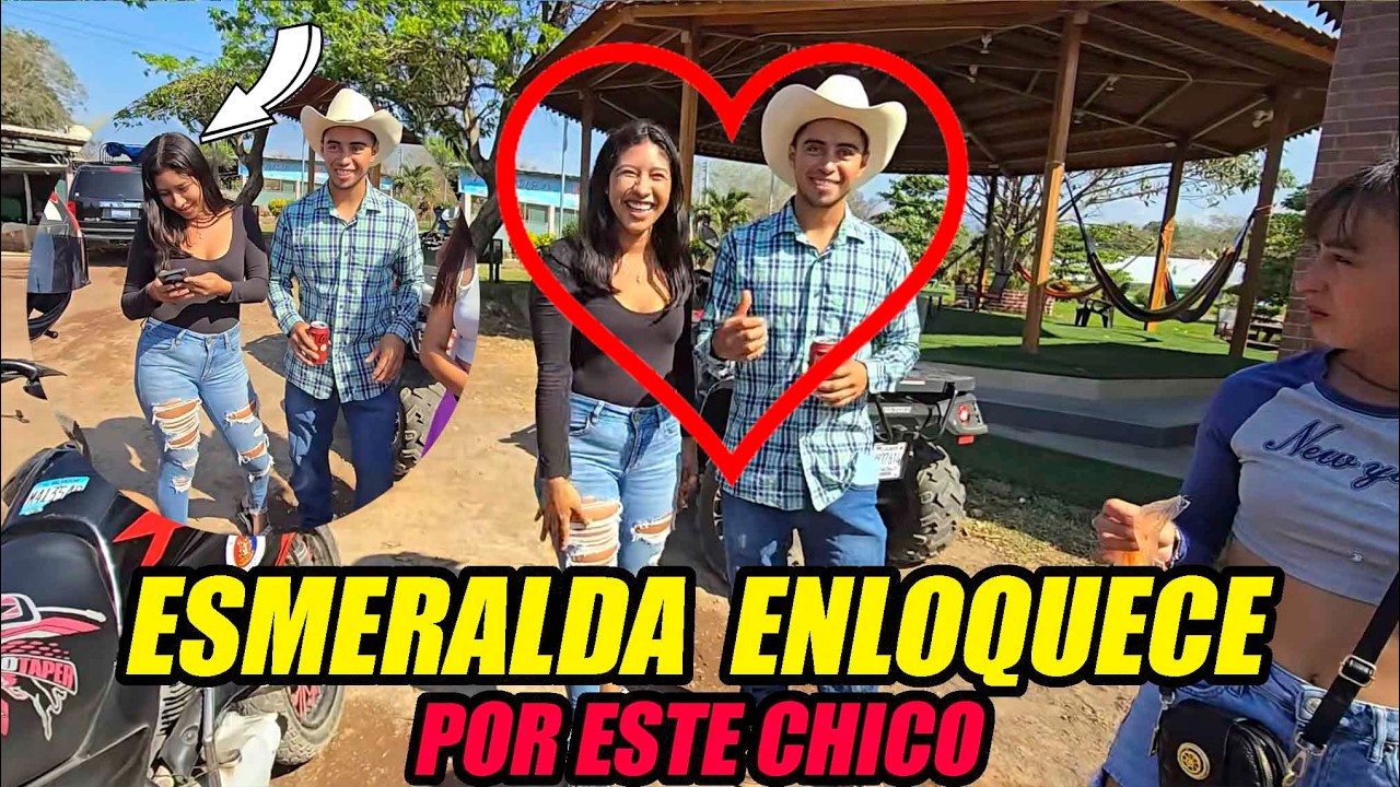 Esmeralda 😮se enamora de este chico de El salvador 4k.