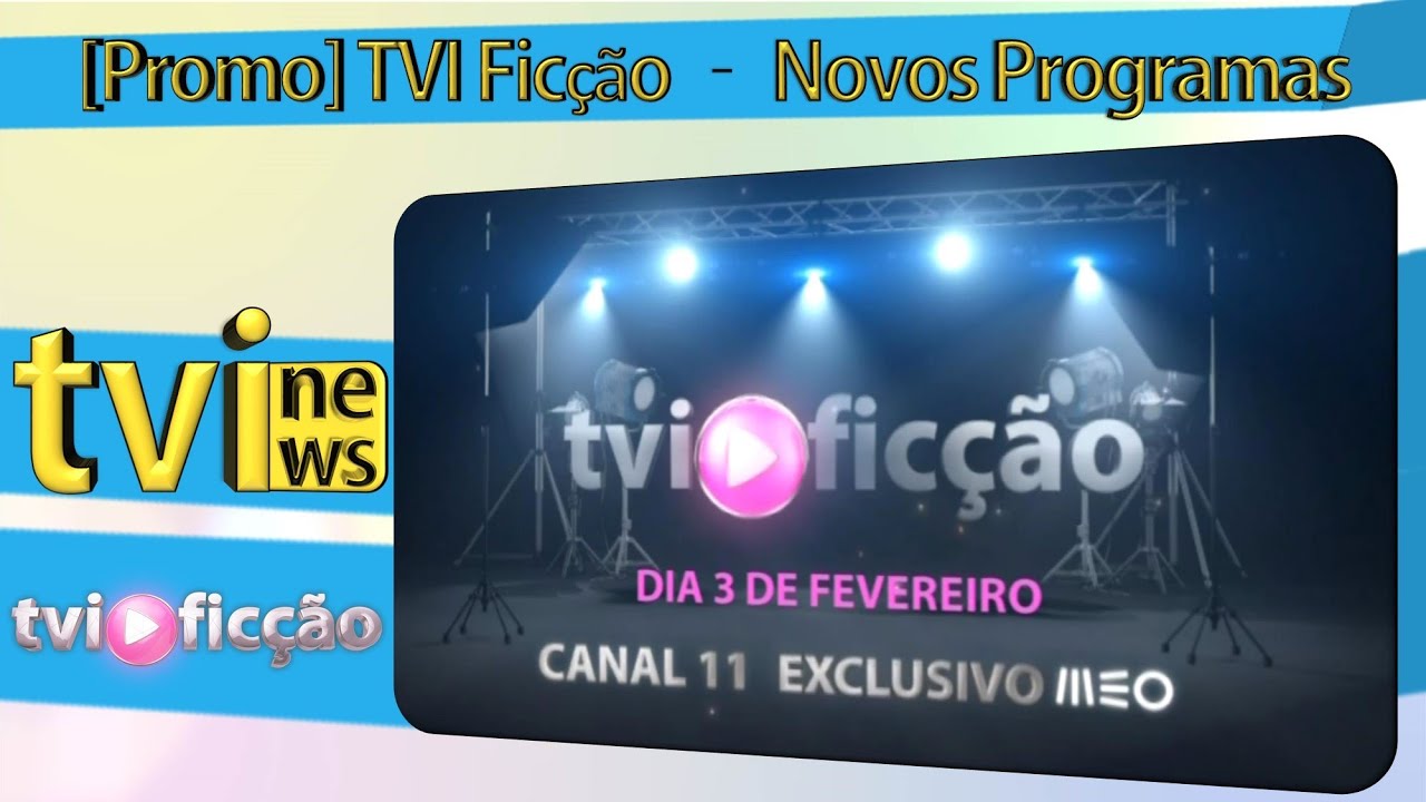 [Promo] TVI Ficção - Novos Programas