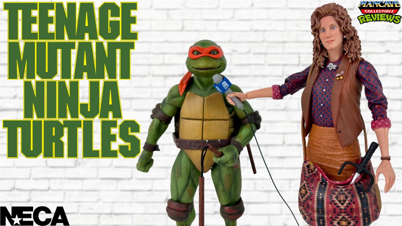 Neca Toys ULTIMATE APRIL O'NEIL Teenage Mutant Ninja Turtles 1990 Movie Action Figure Review