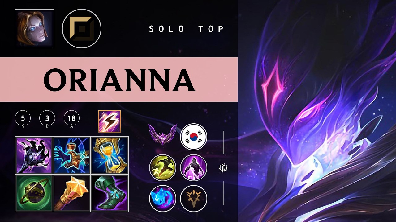 Orianna Top vs Skarner - KR Master Patch 26.05