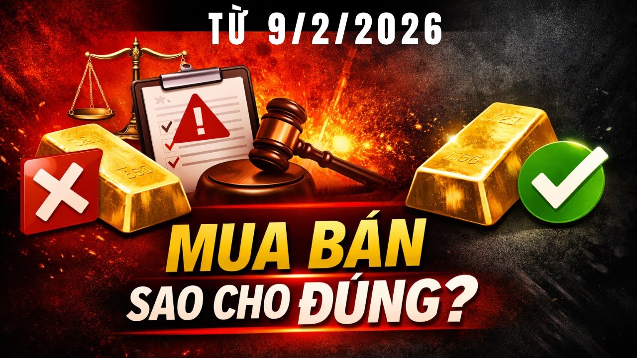 từ 9/2/2026 Mua – bán vàng miếng thế nào để không vi phạm   | Giầu Có Từng Ngày