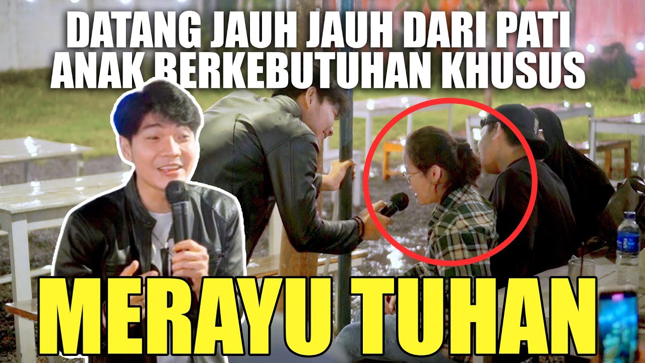 Disamperin Adik Berkebutuhan Khusus!! Merayu tuhan - Tri Suaka (Live)