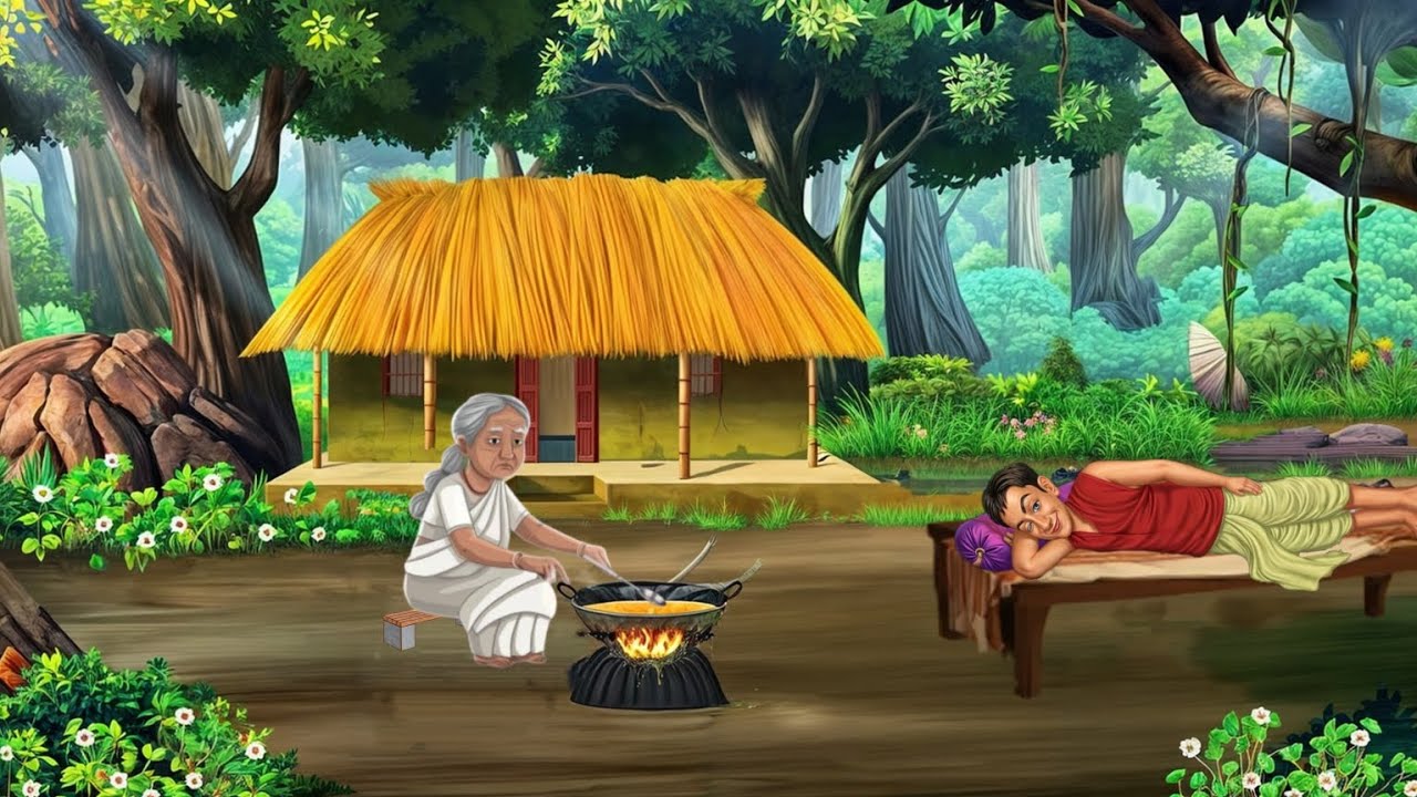 बूढ़ी की लापरवाह बेटा | Hindi Story | Hindi Kahani | Moral Stories | cartoon story