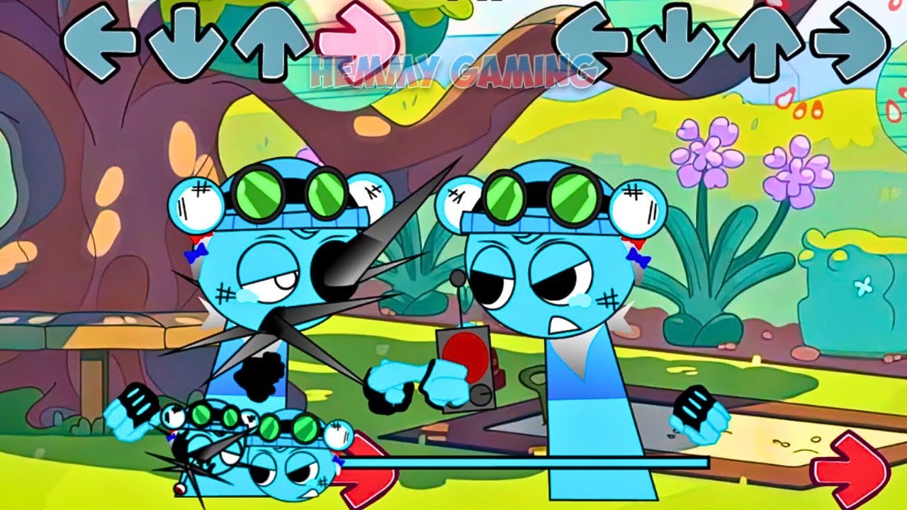 [SWAP] FNF Sprunki All Phases 2 Sings Bluey Can Can | Incredibox Sprunki FNF Mods