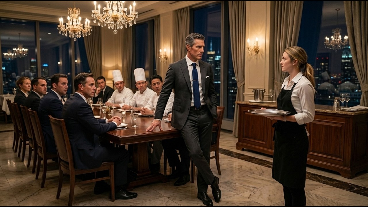 Billionaire Told a Waitress: “One Reason Not to Fire Everyone” — Her Reply Silenced the Room