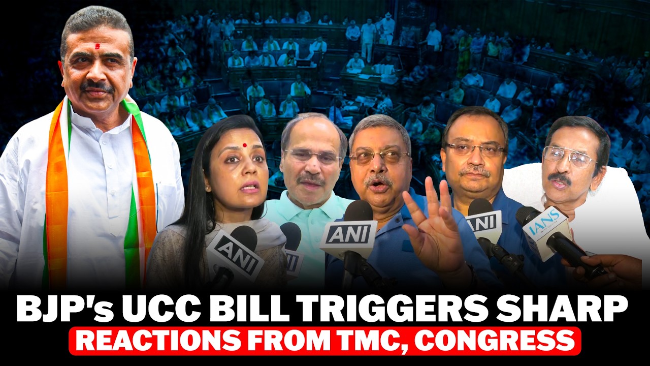 UCC Showdown in West Bengal: TMC, Congress Leaders React as BJP Set to Table Bill in Assembly
