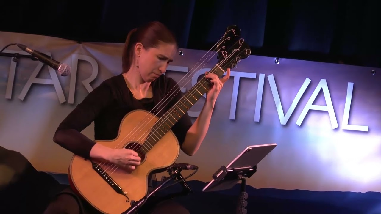 Petra Polackova at the Ullapool Guitar Festival 2024