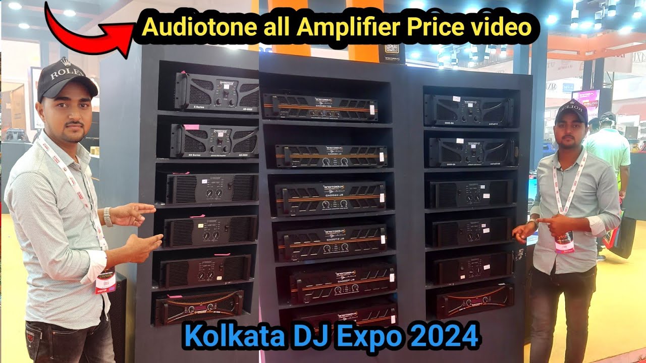 Audiotone All Amplifier Price and Review Video Kolkata DJ Expo Audiotone All Amplifier Price list