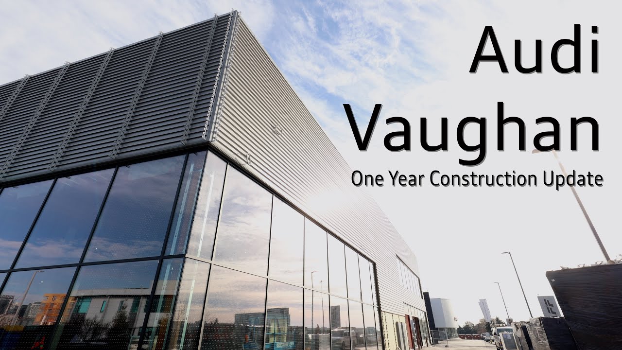 Gaydon Contractors - Audi Vaughan One Year Construction Update
