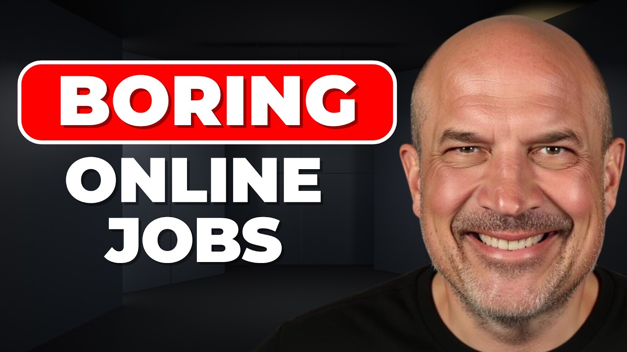 5 BORING Online Jobs That Pay Really Well In 2026