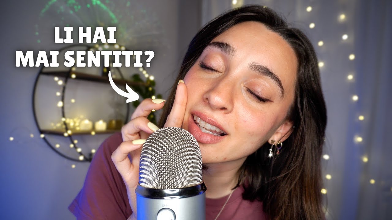 BRIVIDI ASMR CHE NON TI ASPETTI! Clicky Mouth Sounds 👄