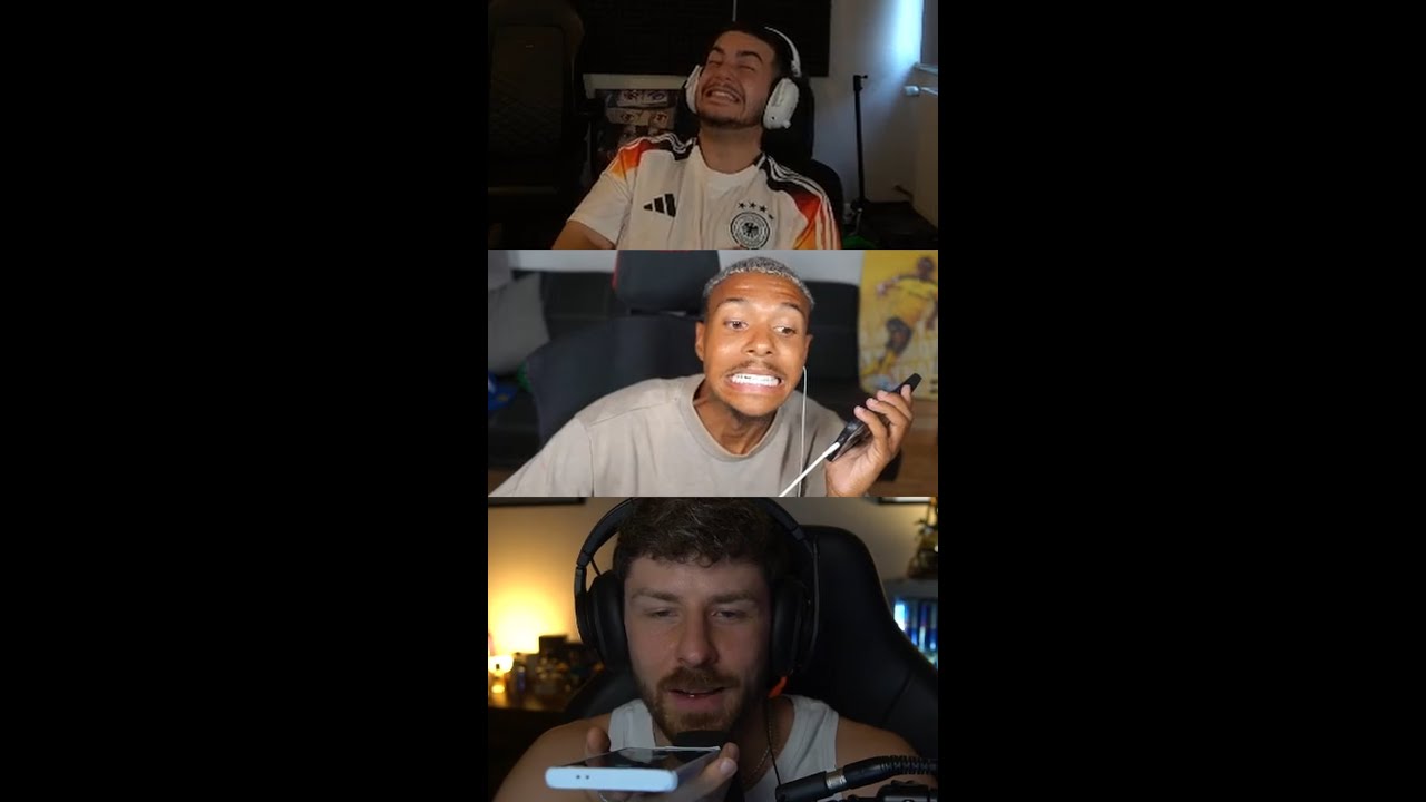 Willy und Rohat pranken Rewi ☎️