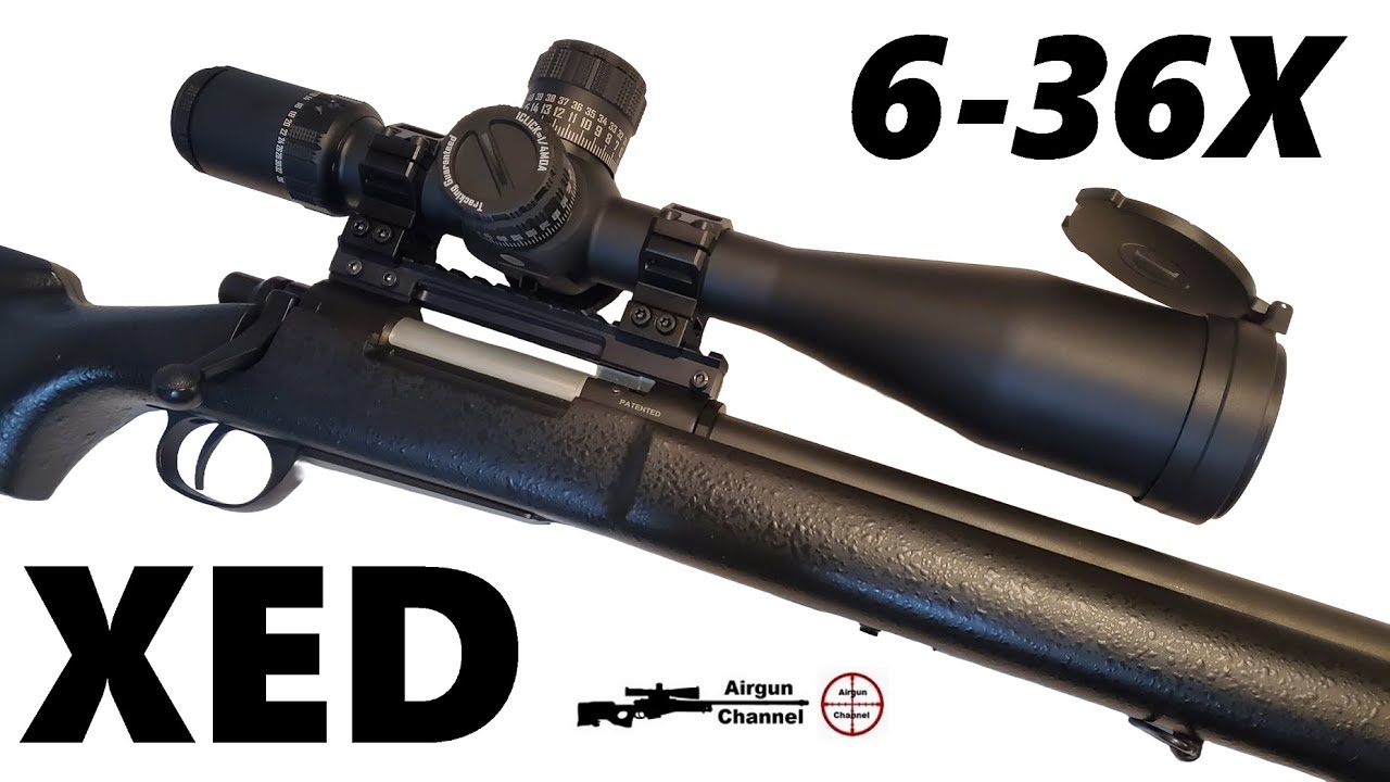 Оптический прицел Discovery Optics XED (6-36-кратное увеличение) для охоты или стрельбы на сверхд...