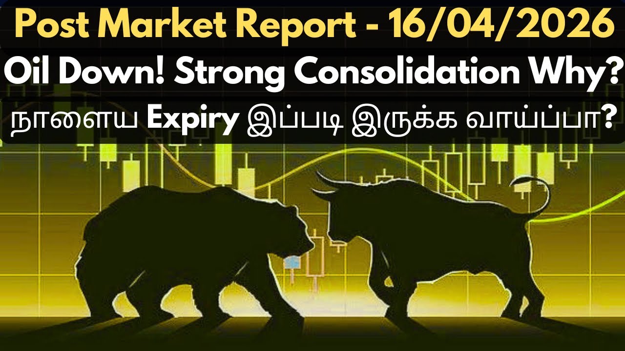 Каким будет фондовый рынок завтра? ✅ | 16.04.2026 | ПРОГНОЗЫ И УРОВНИ NIFTY И BANKNIFTY НА ЗАВТРА