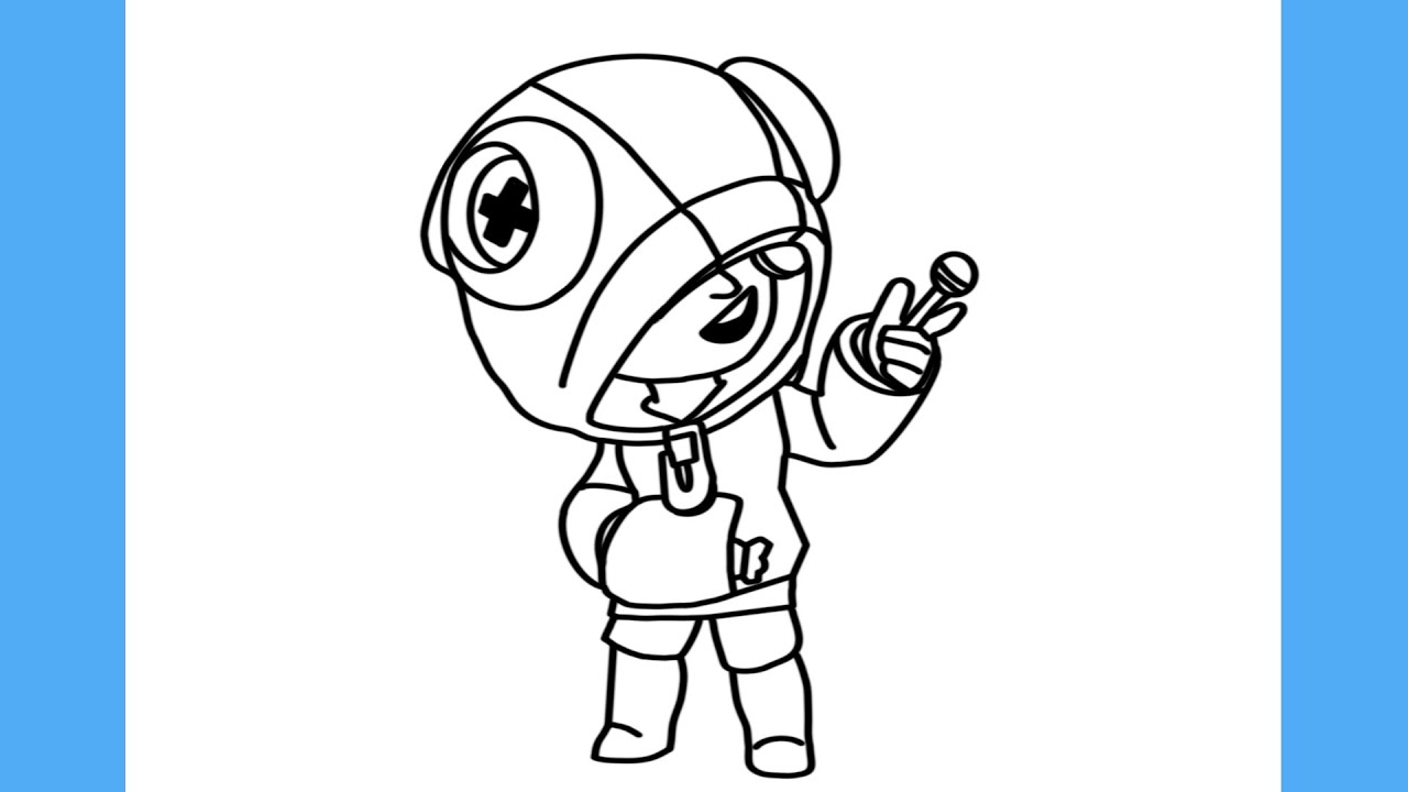 COMO DESENHAR O LEON BRAWL STARS