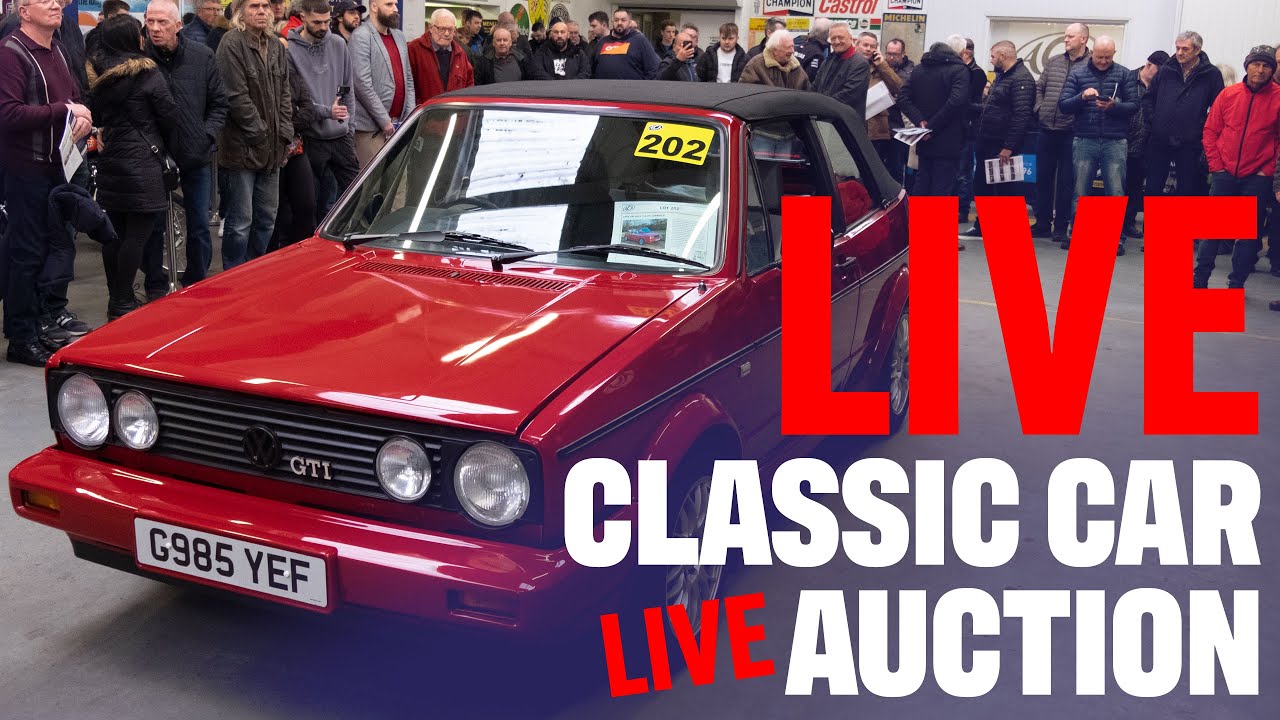 LIVE CLASSIC CAR AUCTION  - Saturday 10th June 2023