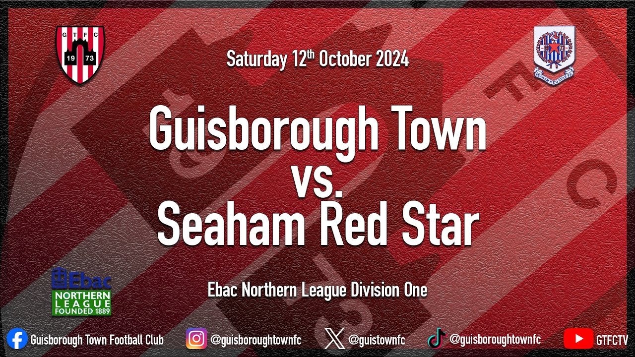 12/10/2024 - Guisborough Town 3-2 Seaham Red Star