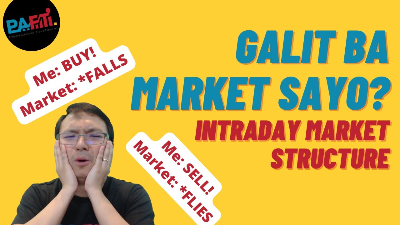 Galit ba market sayo? Buy tapos laglag, Sell tapos lipad? Eto dahilan Intraday Market Structure