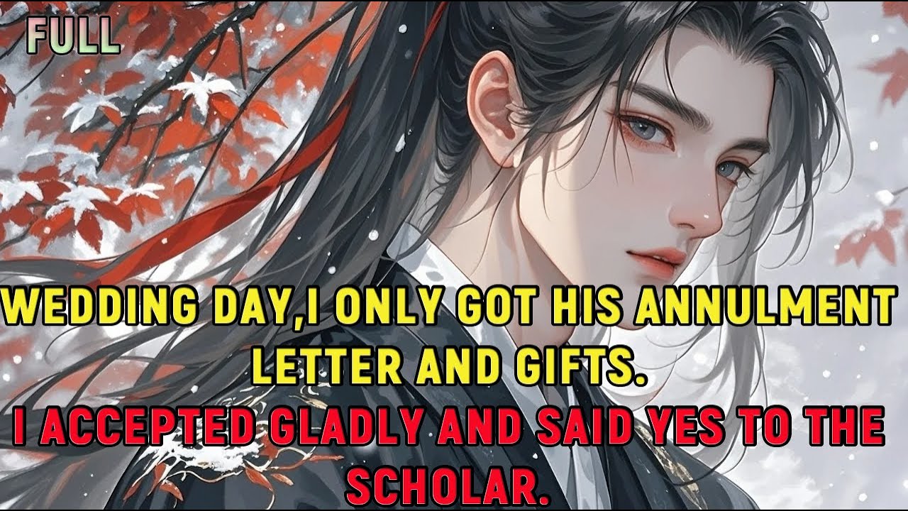 Wedding Day,I only got his annulment letter and gifts.I accepted gladly and said yes to the scholar.