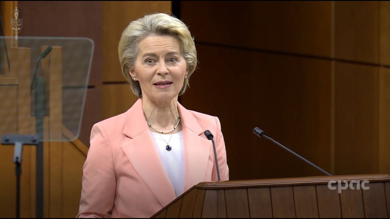 European Commission President Ursula von der Leyen addresses Canadian Parliament – March 7, 2023