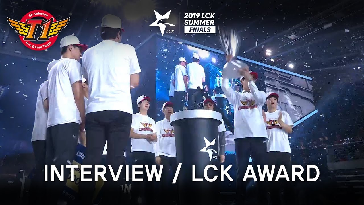 LCK Award Ceremony l 2019 LCK Summer