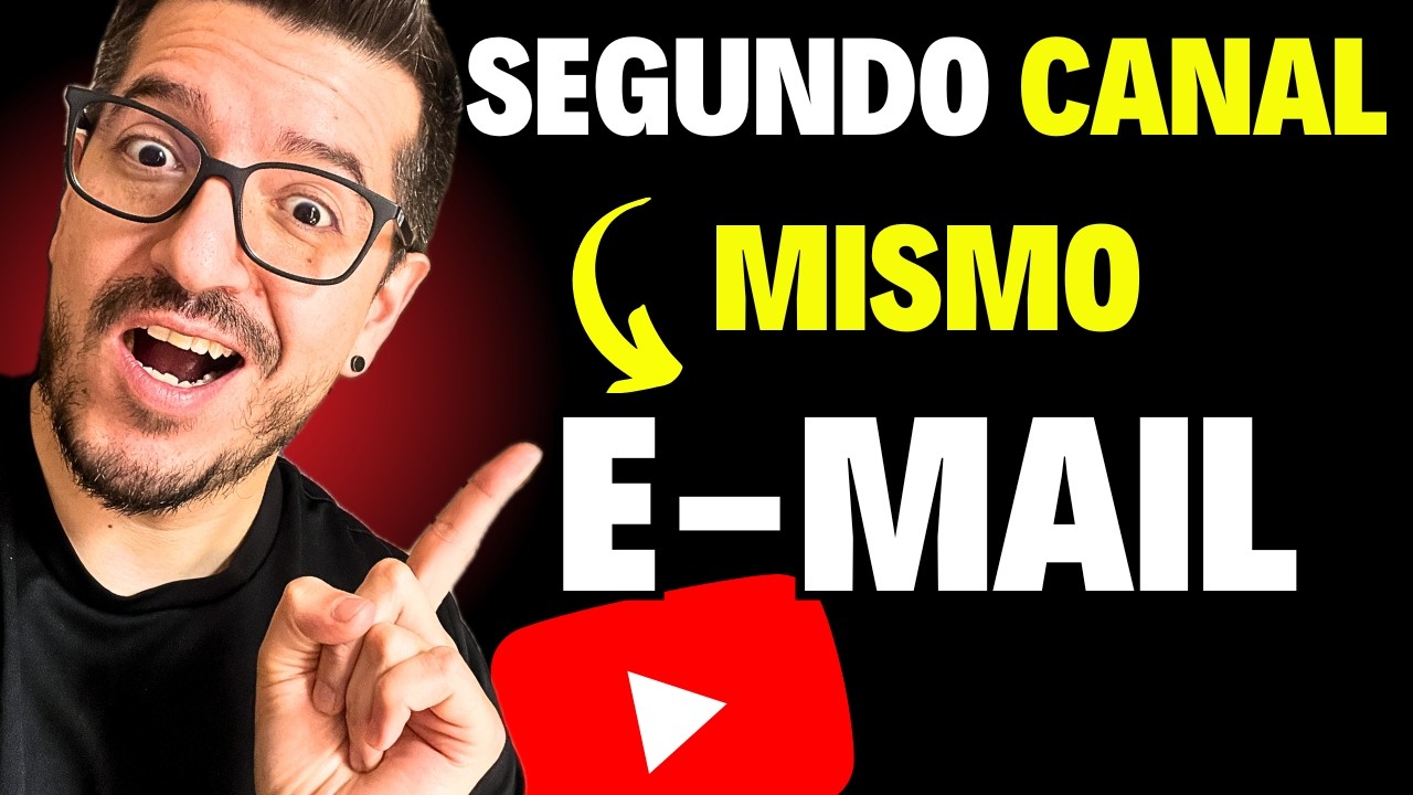 C&oacute;mo Crear un SEGUNDO CANAL de YouTube con la misma Cuenta o E-mail