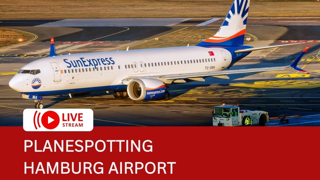 🔴 LIVE | Hamburg Airport Livestream 15.03.26 #planespotting ✈️