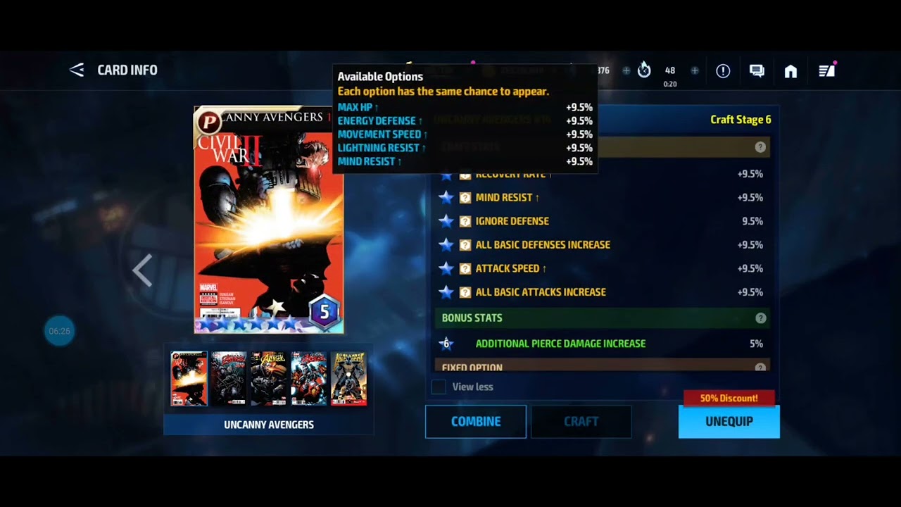 Ways to get Premium Comic Cards!