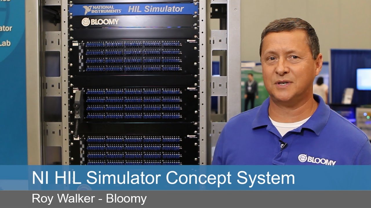 NI HIL Simulator Concept System