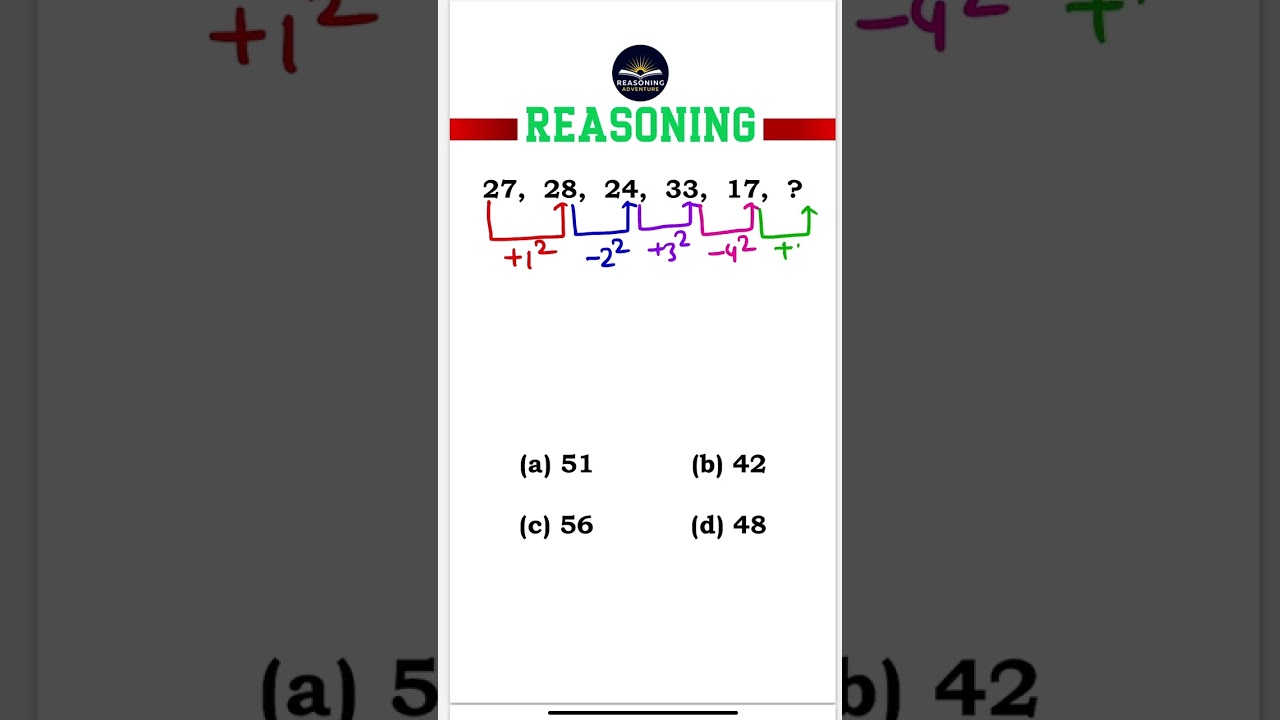 Reasoning adventure| Reasoning Practice Set| 