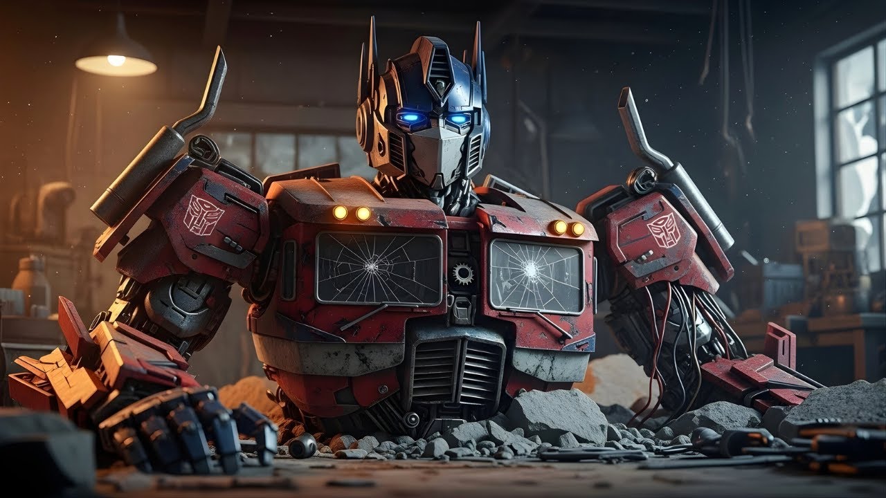 From Buried Ruins to Legendary Power &ndash; Optimus Prime ASMR Restoration |Satisfying Mechanical Rebuild