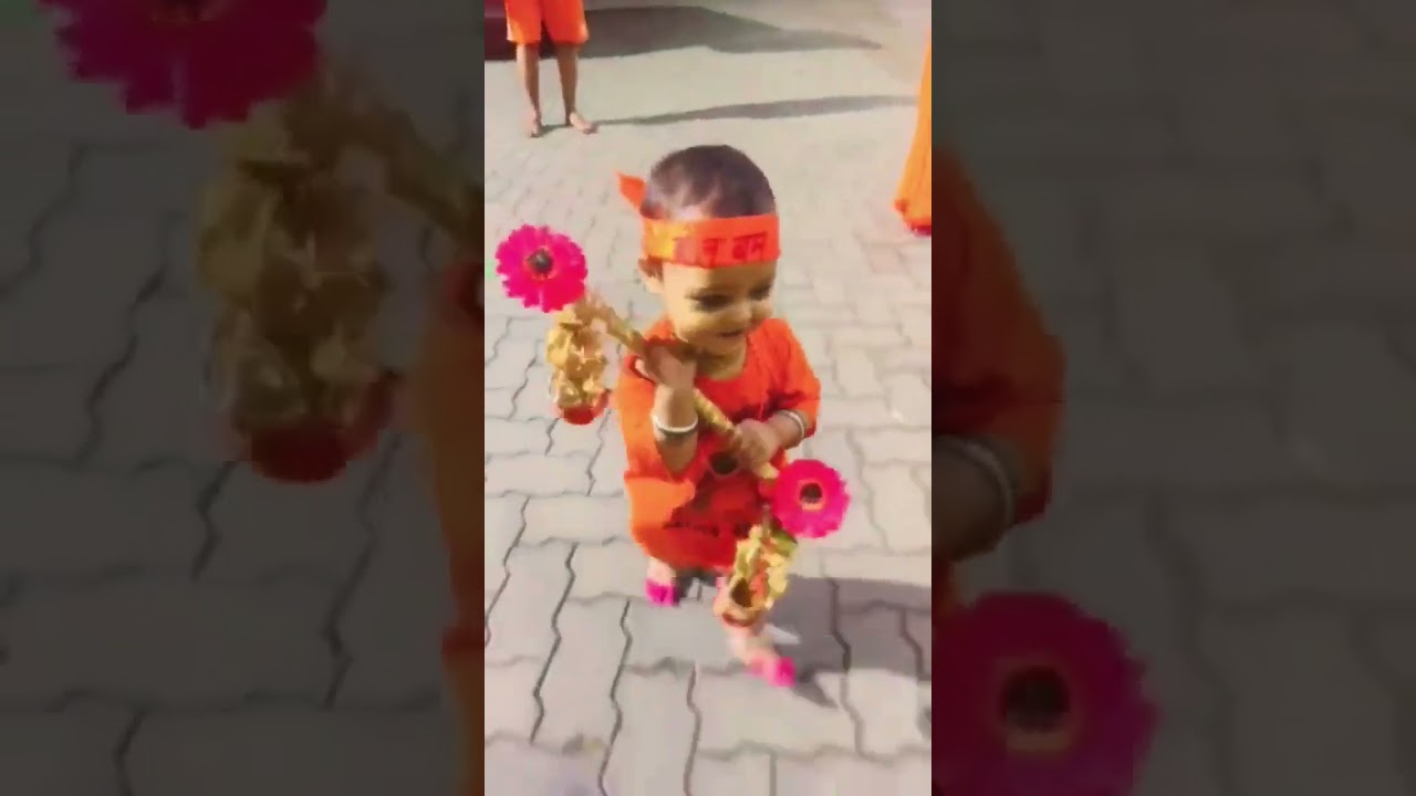 kamariya Chhota kanvriya chala bhole ko manane Chhota kahani #cutebaby