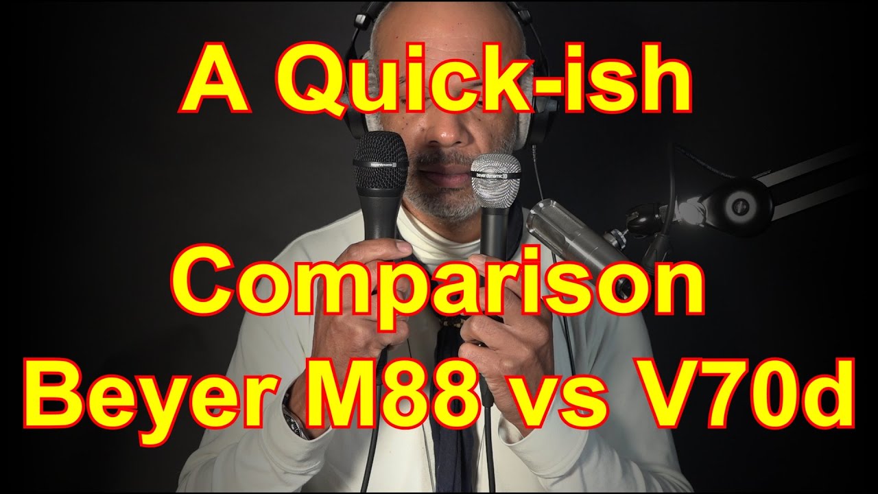 Beyerdynamic M88 vs V70d - A Quick-ish Comparison