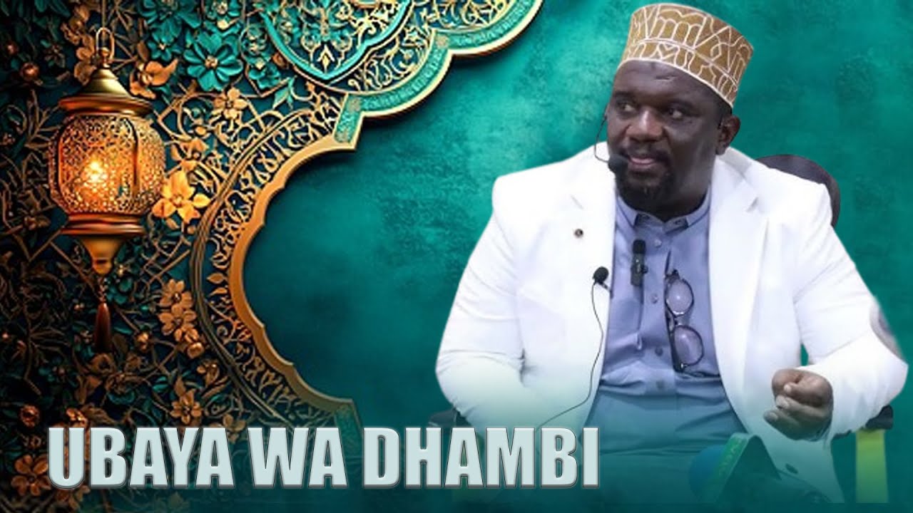 #LIVE🔴MHADHARA WA SHK KIDAGO l UBAYA WA DHAMBI