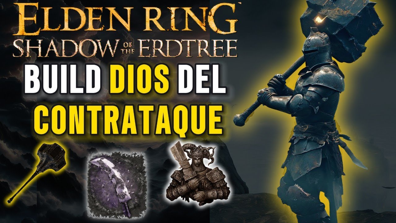 Elden Ring DLC: La Mejor Build de Fe con el Nuevo Gran Martillo Negro que Debes Probar