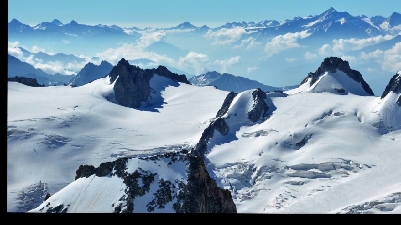 Aiguille du Midi -Pointe d' Helbronner