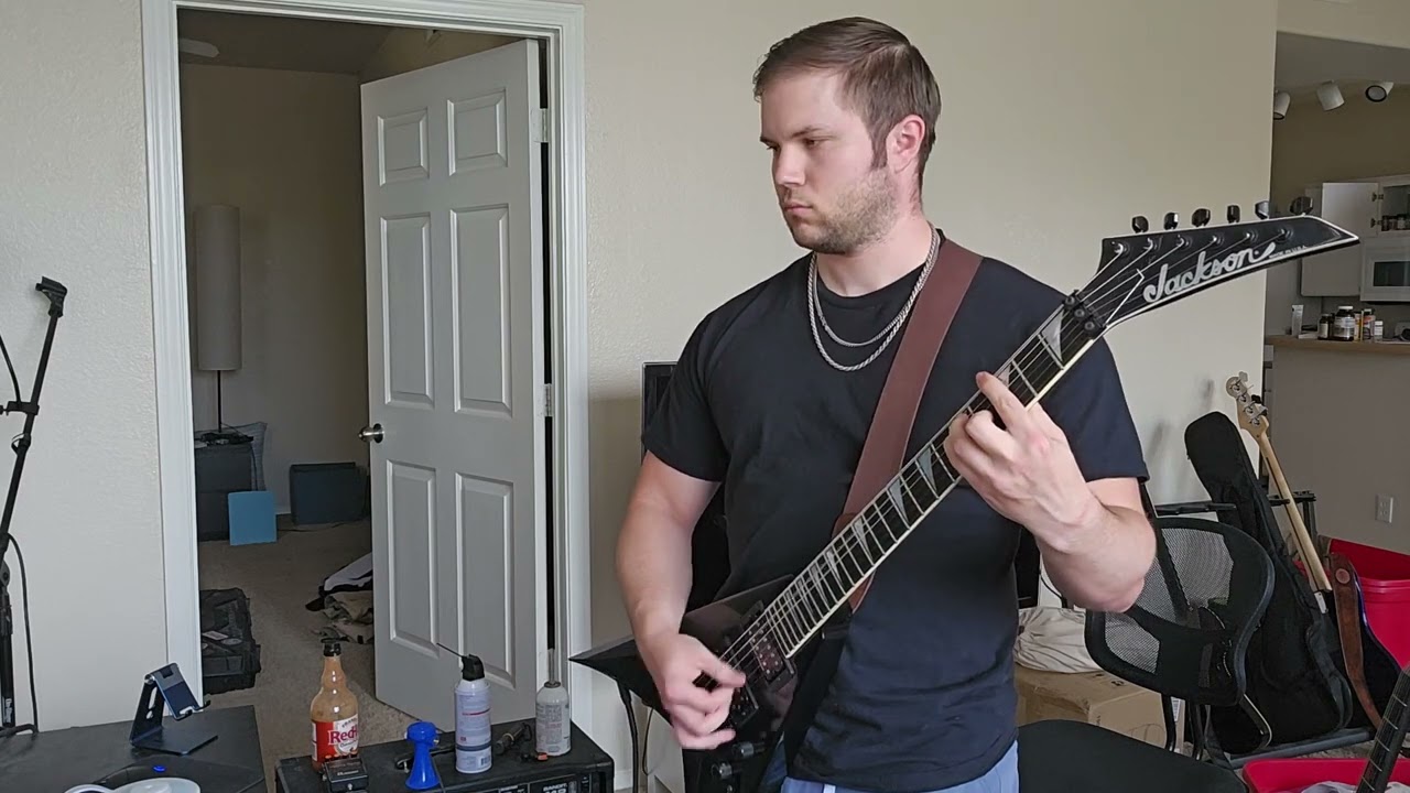 Arghoslent - The Purging Fires of War Guitar Cover