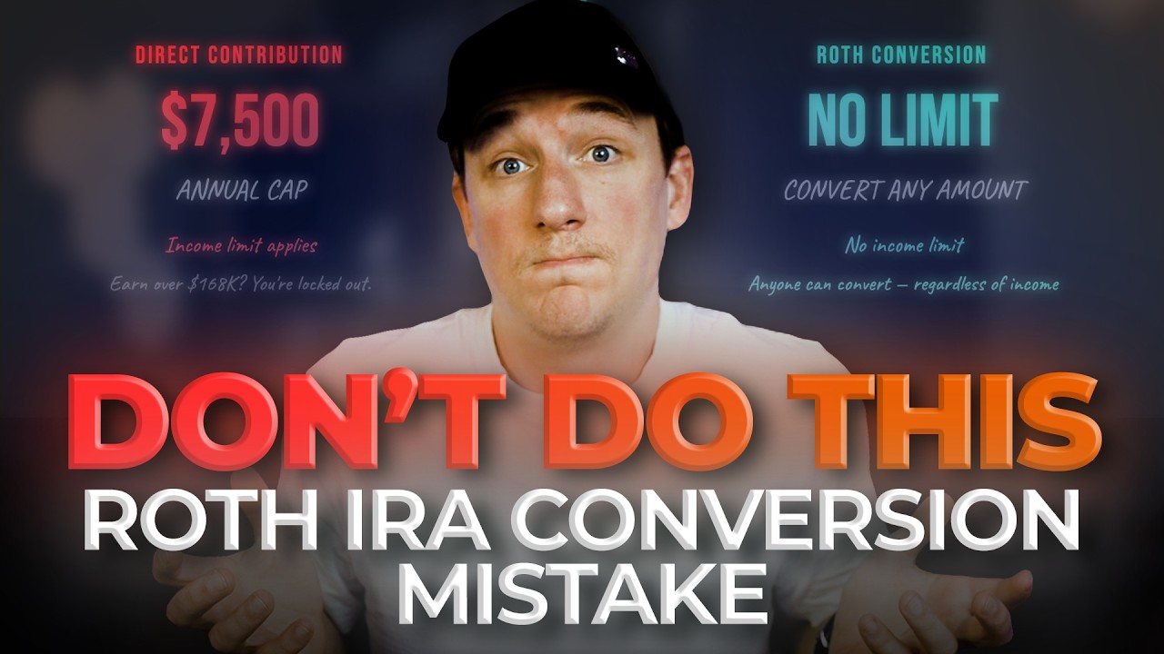 Посмотрите это видео, прежде чем переводить свои средства на счет Roth IRA (3 ошибки, которые обо...