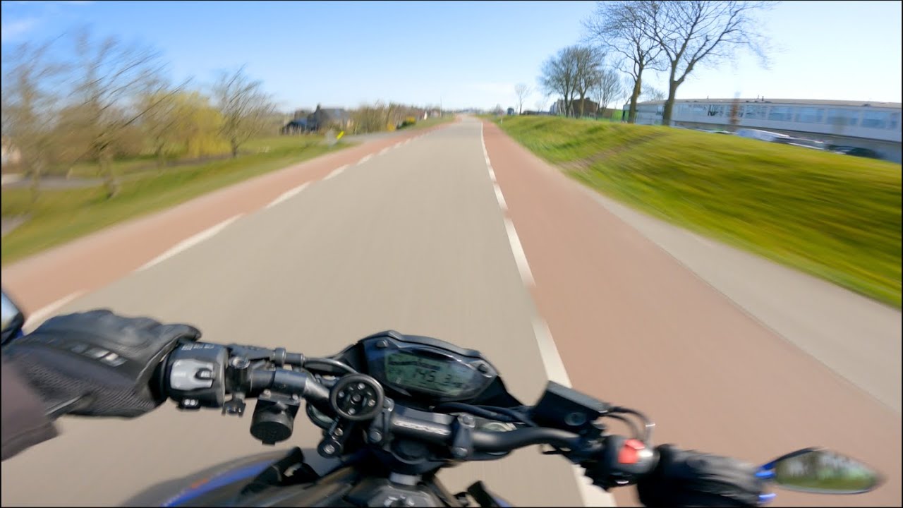 SUZUKI GSXS-750 YOSHIMURA EXHAUST ll FULL THROTTLE  PURE SOUND ll POV RIDE