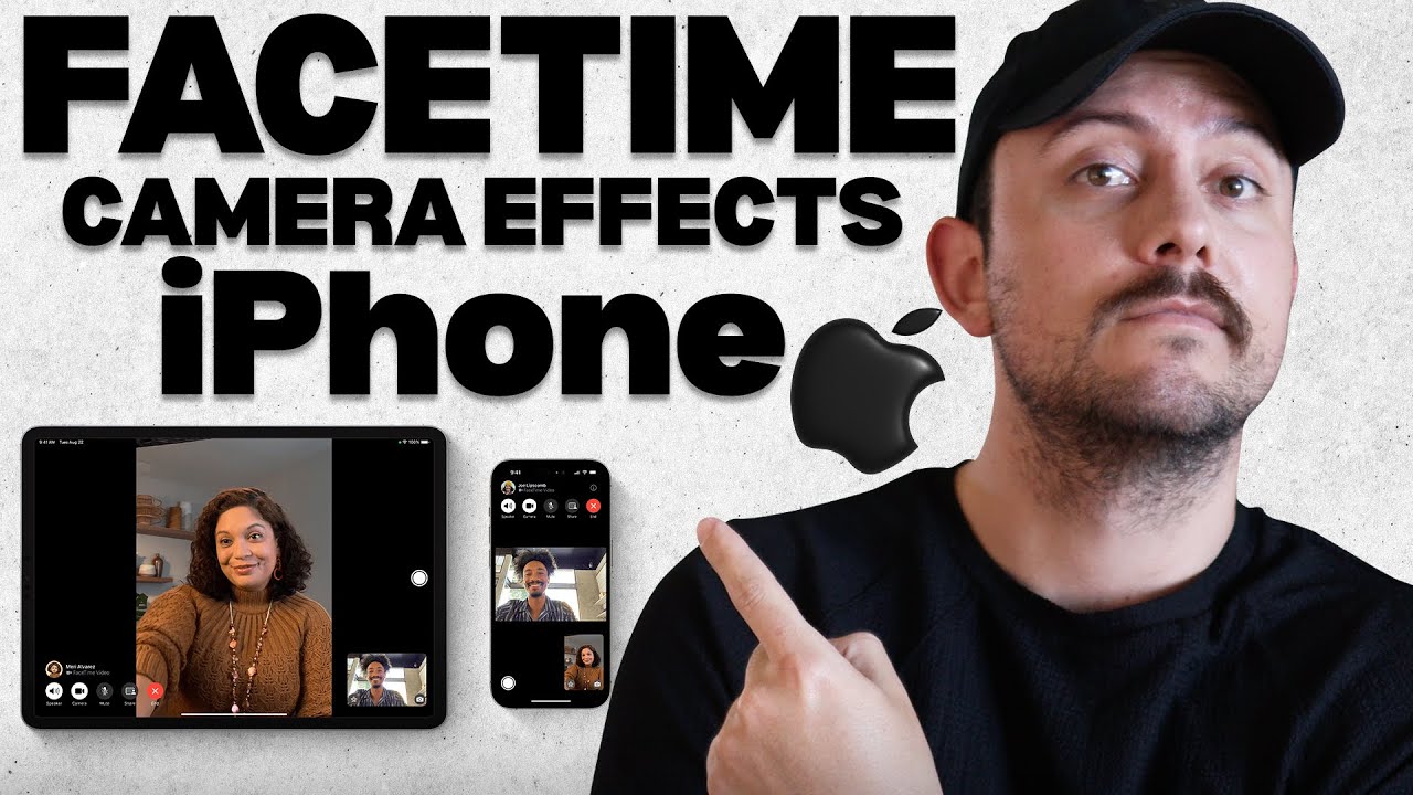 How to Use Camera Effects in FaceTime on iPhone (Blur, Filters, Memoji Tutorial)